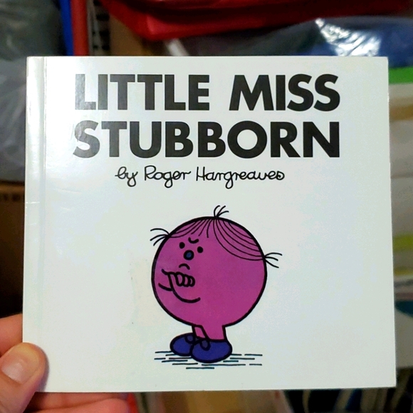 Other - FREE WITH PURCHASE Little Miss stubborn book